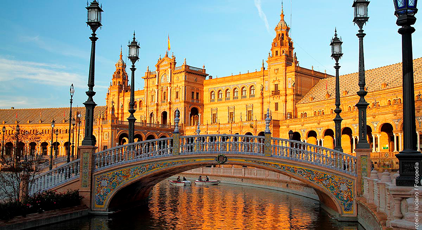 Площадь Испании. Севилья